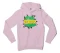 Evalo Distarpance You Raascal Men/Unisex Hoodie in Light Pink Color